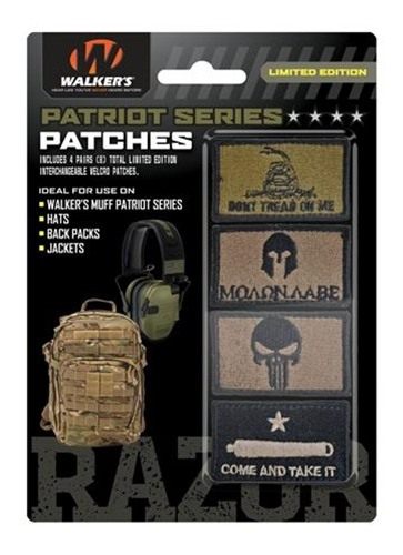 Walker's Razor Patriot Patch Kit Hook Loop Attachable Embroidery Design Set view 4
