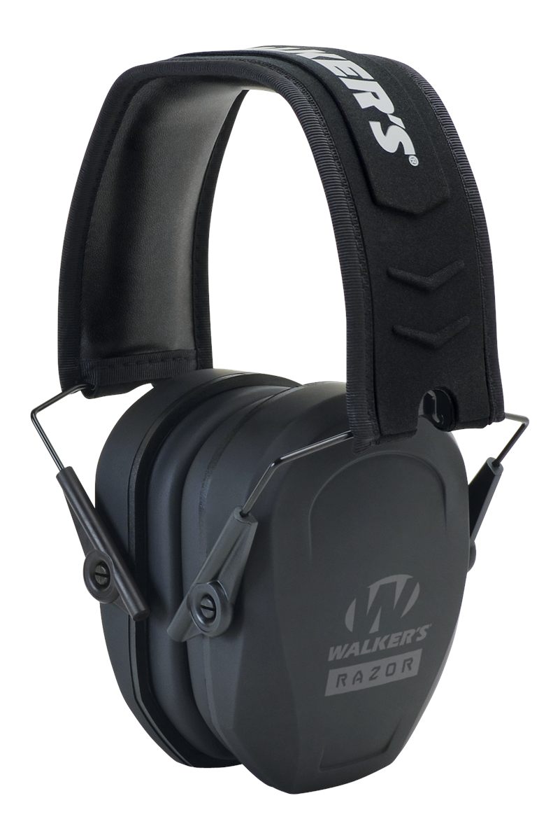 GSM Outdoors Walker's GWPRSMPAS Razor Slim Passive Muff 27 dB Over the Head