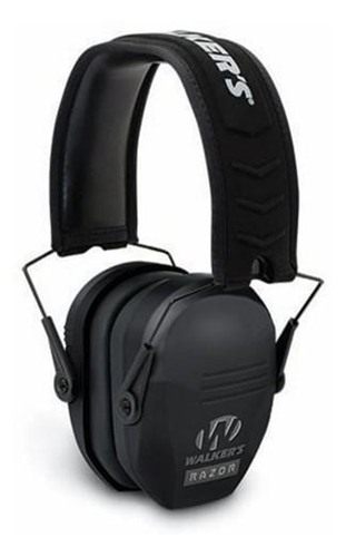 GSM Outdoors Walker's GWPRSMPAS Razor Slim Passive Muff 27 dB Over the Head view 2