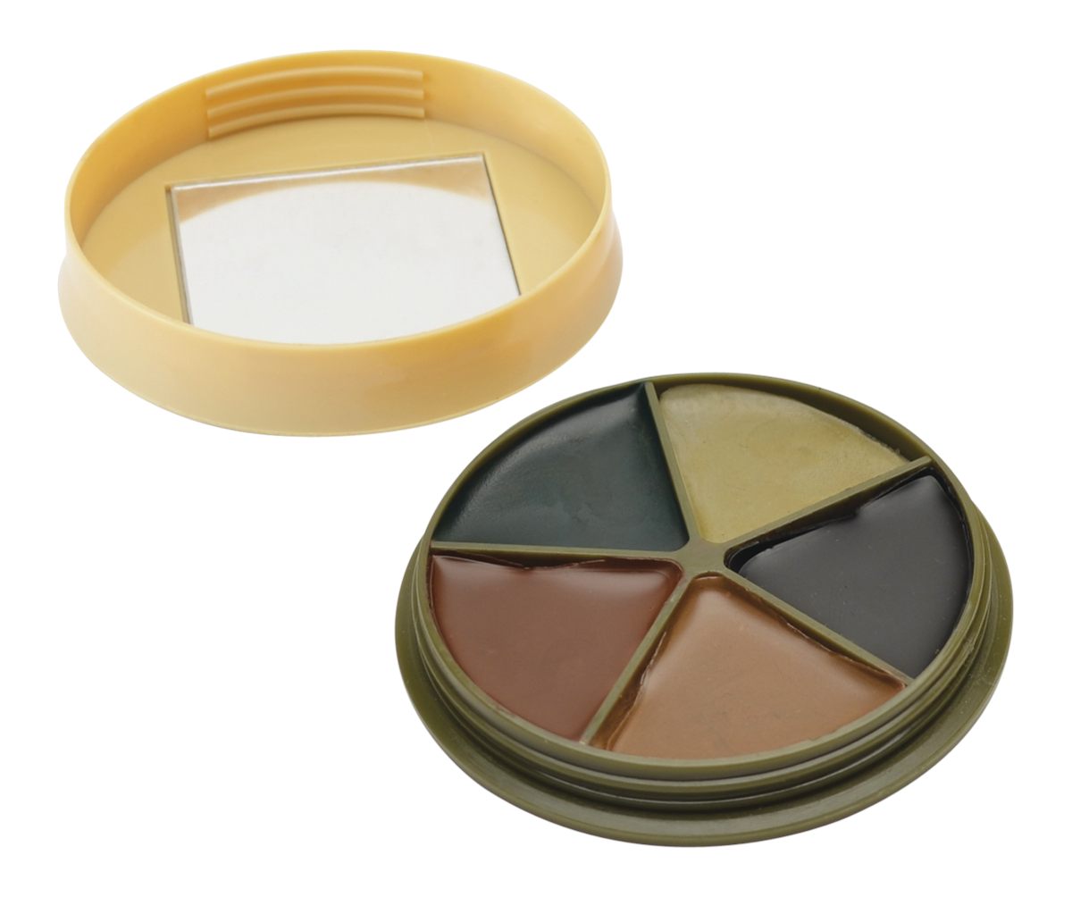 HME Camo Face Paint Kit with Mirror - Long-Lasting Non-Glare Easy-to-Use Co view 2