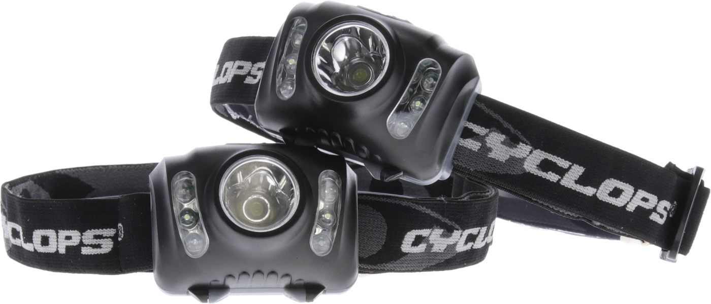 Cyclops 210 Lumen Headlamp, Tactical Durable Lightweight Compact Adjustable