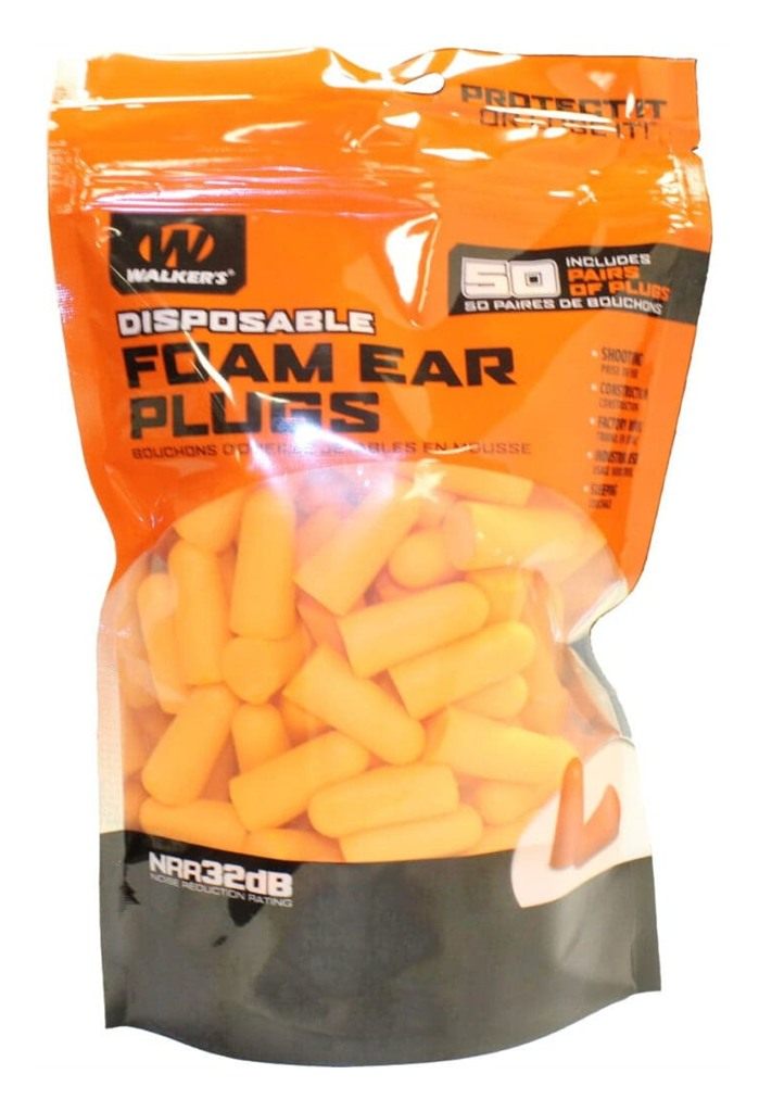 Walker's 32dB NRR Sound Blocking PU Foam Passive Hearing Protection Range S view 2