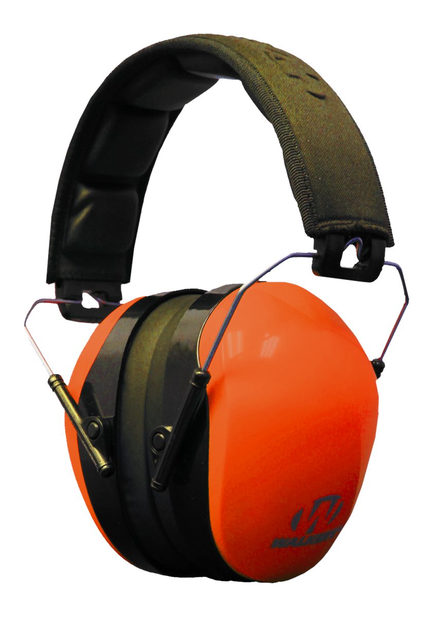 Walker's Dual Colored Passive Muff - Compact Folding Lightweight 26dB NRR H