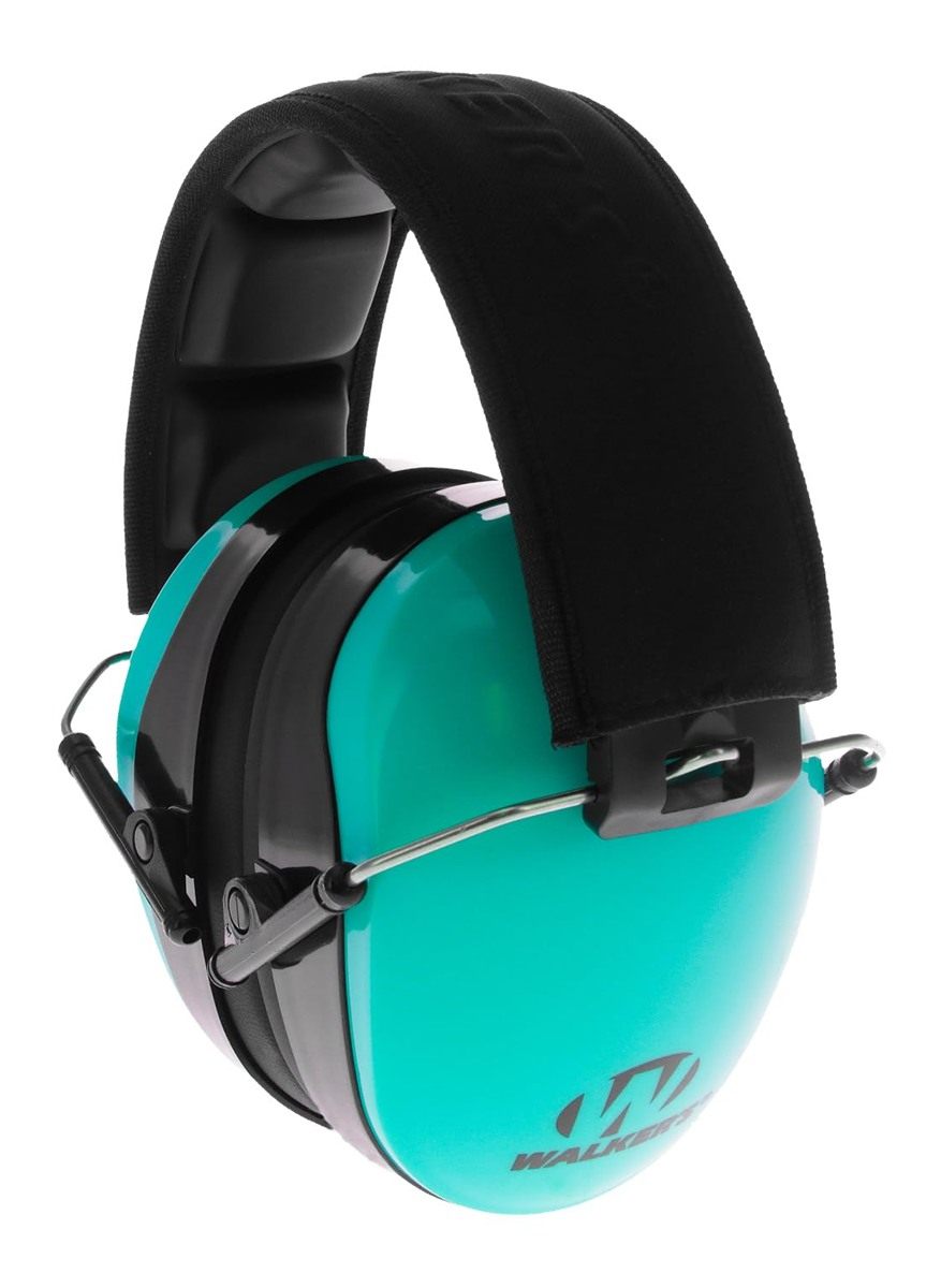 Walker's Dual Colored Passive Muff - Compact Folding Lightweight 26dB NRR H view 2