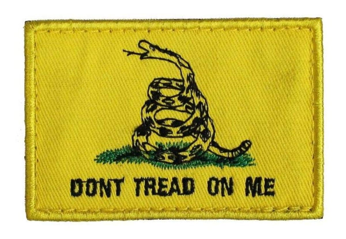 HME SME Patch Dont Tread On Me Yellow