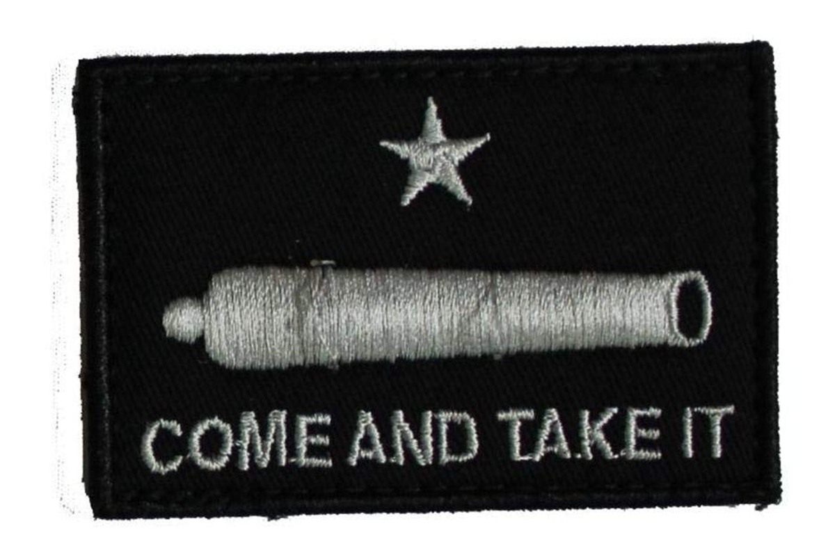 HME SME Patch Come Take it Cannon Black, 3in x 2in