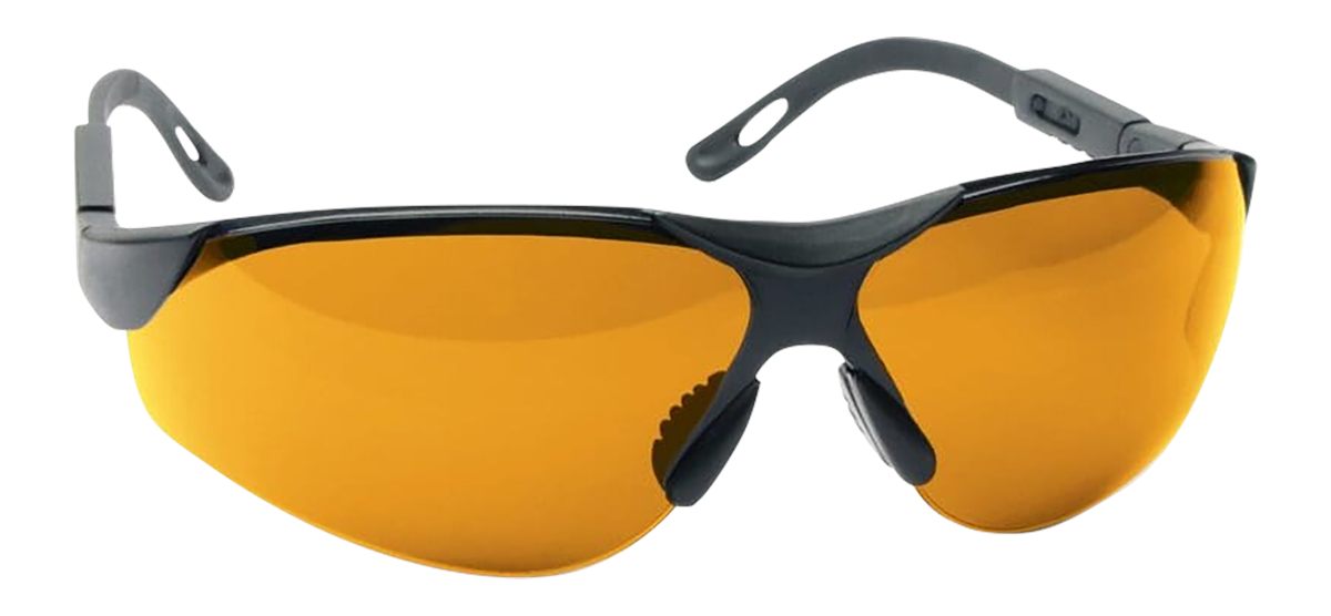Walker's Game Ear Elite Shooting Amber Hunting Safety Glasses