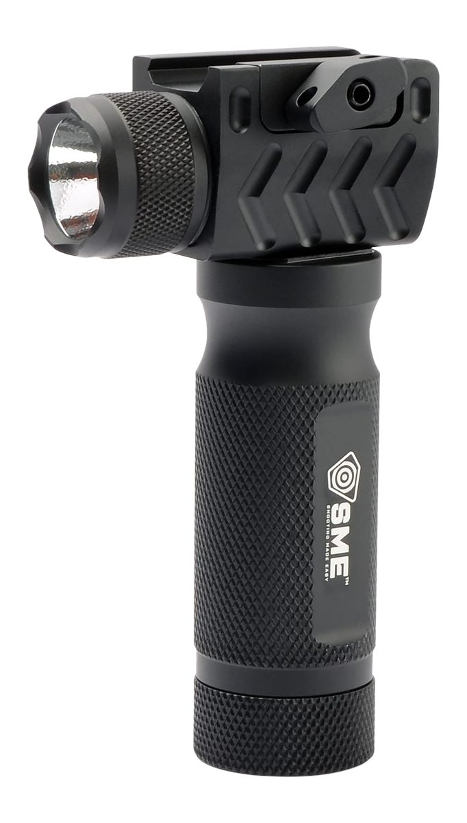 GSM Outdoors SME Grip Light Rail Mount Matte Black 260 Lumens White Cree LE
