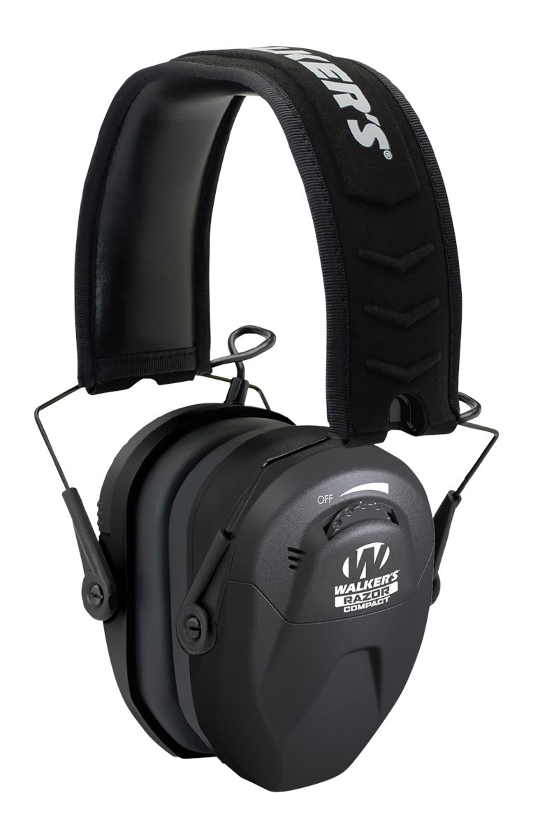 Walker's Razor Compact Electronic Youth/Women's 23dB NRR Noise-Canceling Hu