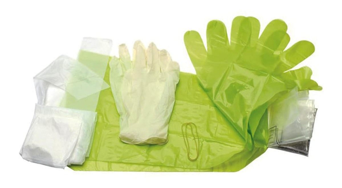 HME Game Cleaning Kit for Field Dressing, Skinning, Processing Gutting Shou