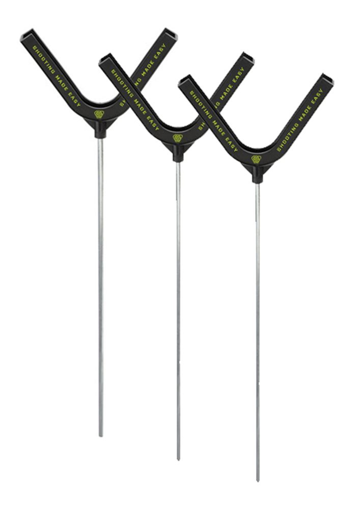 HME Hunting Made Easy Clay Target Holders | Durable Portable Standard Sized view 2
