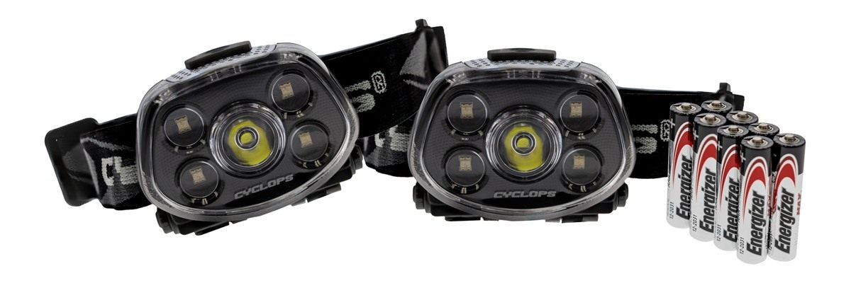 Cyclops Force XP 350 LM HEADLAMP/2 Pack view 2