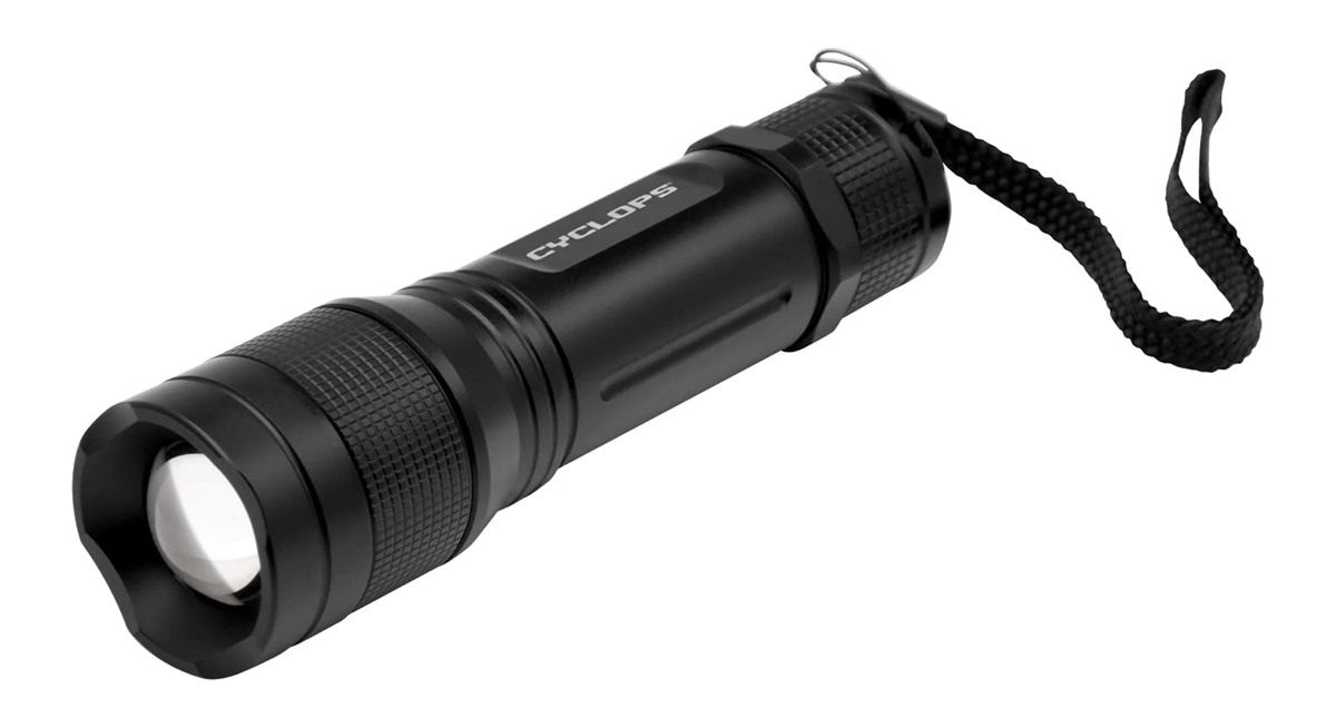 Cyclops TF-350 Lumens 5-Watt LED Bulb Battery Powered Handheld Pocket Flash