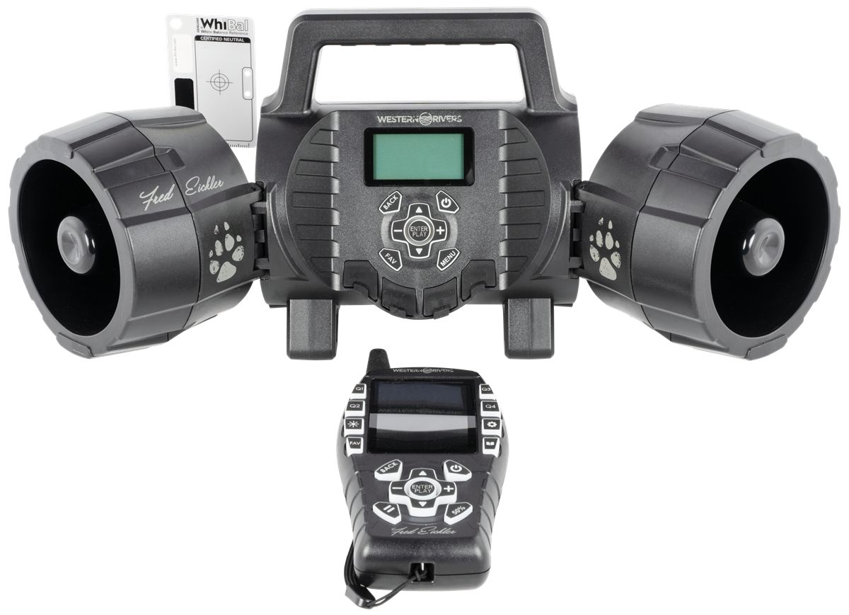 HME Western Rivers Fred Eichler Compact Easy-to-Use Electronic Game Call fo