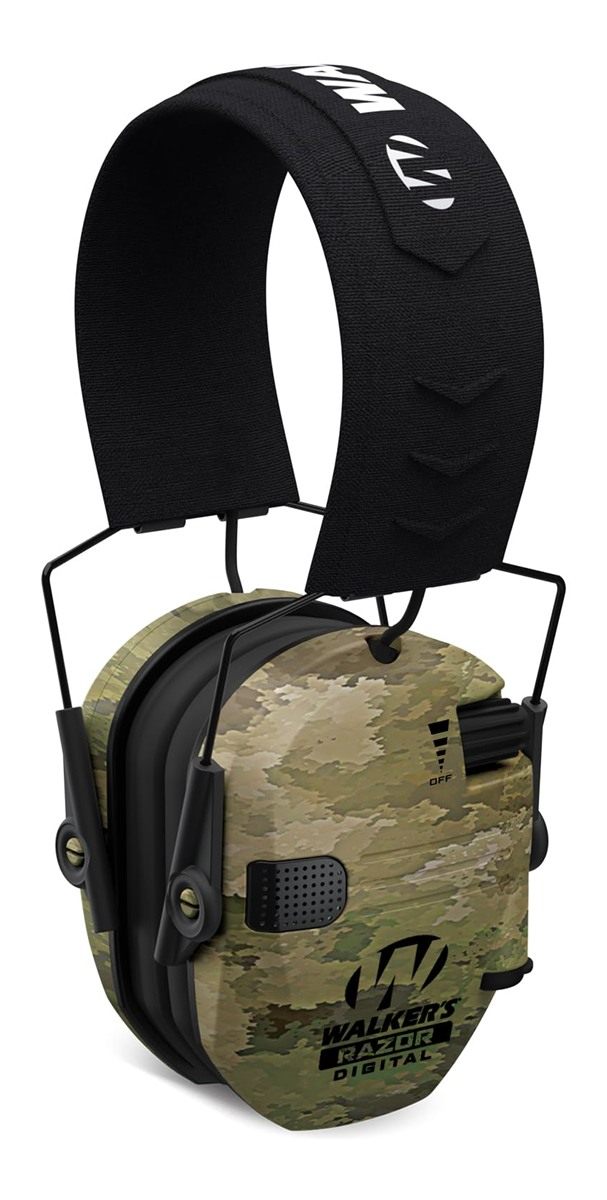 Walker's Razor Digital MUFF - ATACS CAMO view 2