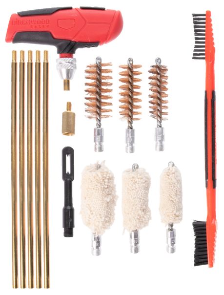 Birchwood Casey Durable Versatile Maintenance Gun Cleaning Kit | Brushes, J