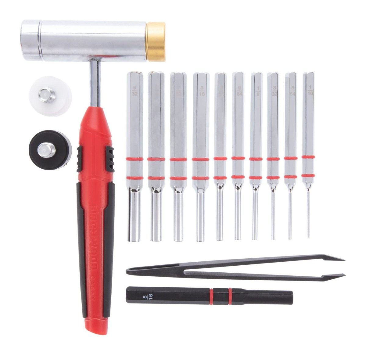 Birchwood Casey Armorer's Hammer And Punch Kit | Durable Versatile Gunsmith