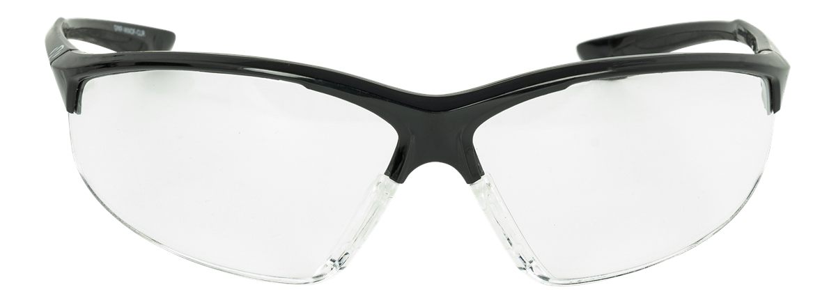 Walker's Tanker Open Shooting Glasses Clear w/Case
