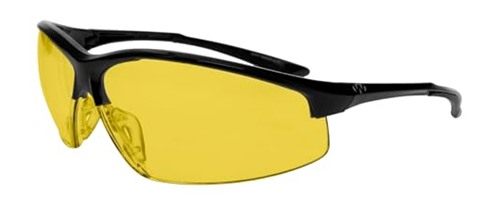 Walker's Tanker Open Shooting Glasses Amber w/Case view 2
