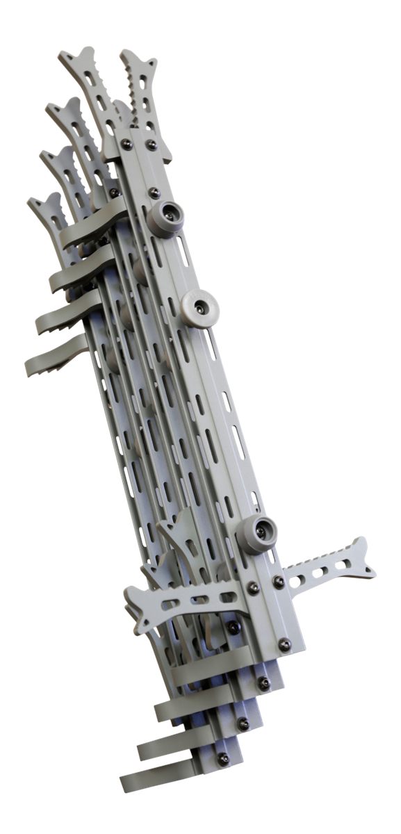 GSM Outdoors Hawk HWKACS4PK Helium Climbing Sticks Gray Aluminum 10in W x 2