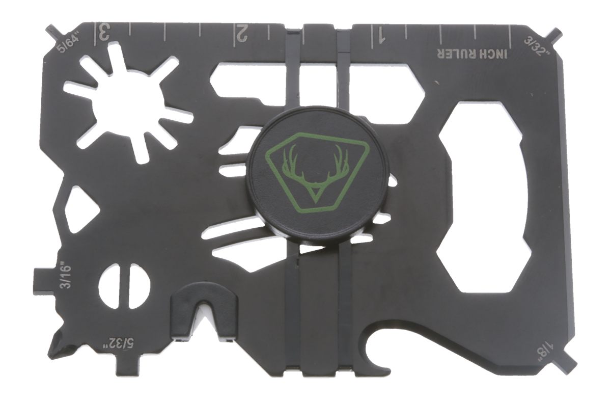 HME Compact Lightweight Hunting Pocket Multi-Functional 20-in-1 Wallet Tool