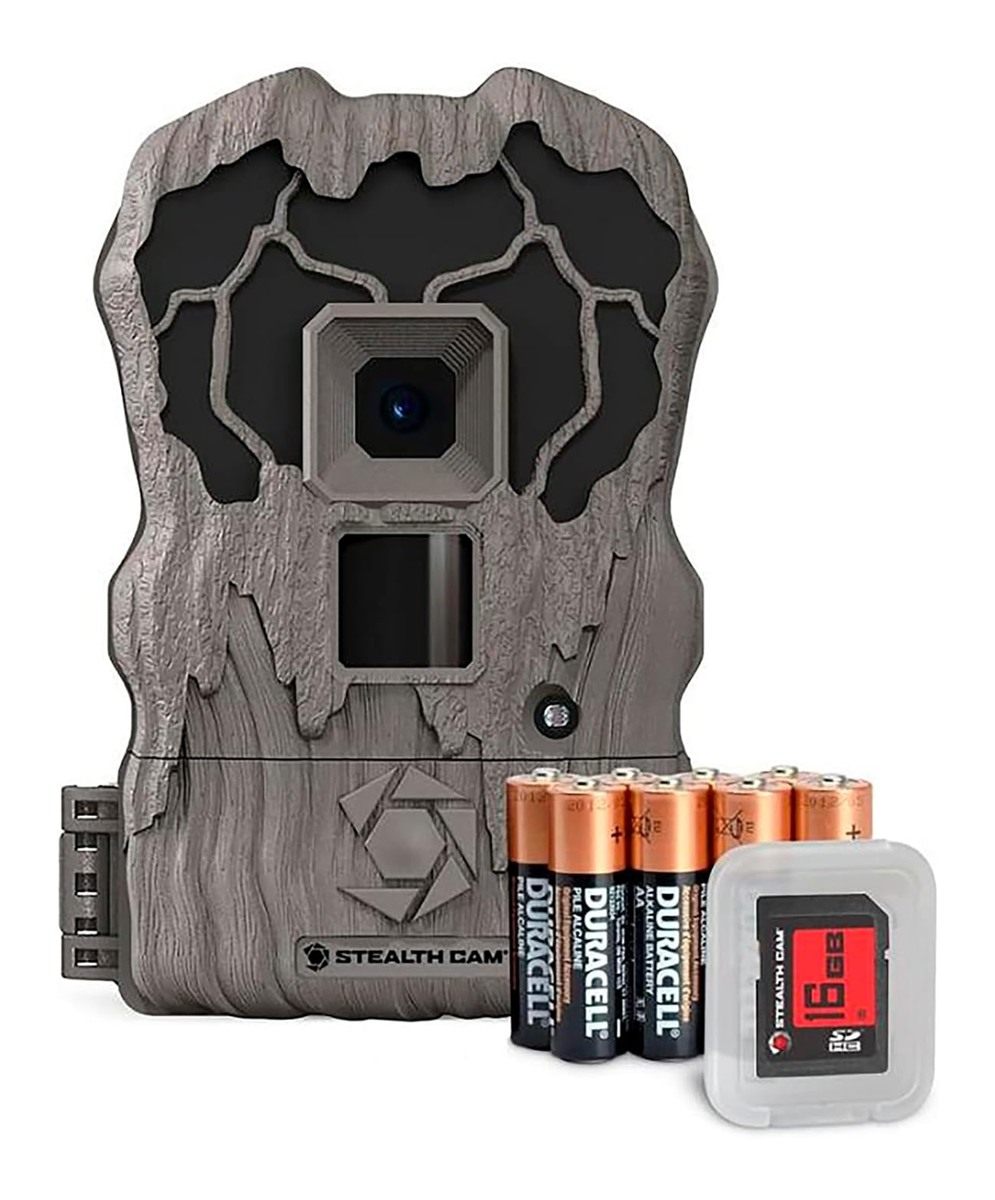 Stealth Cam QV18K Combo Pack - 18MP Photo 720P Video at 30FPS 0.8 Sec Trigg