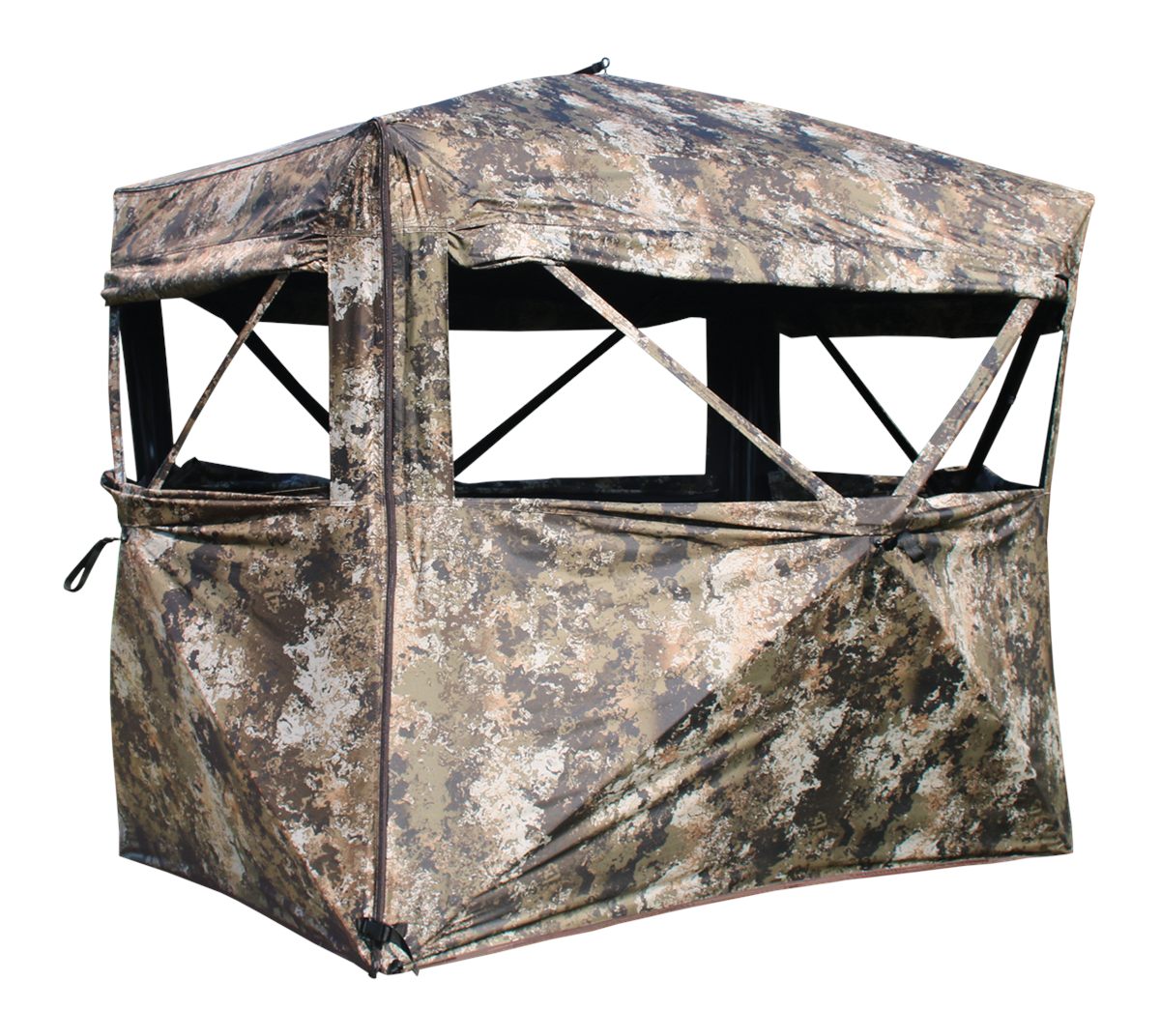 GSM Outdoors Muddy MUDGRGBLND Ground Blind Garage Camo 150D Polyester
