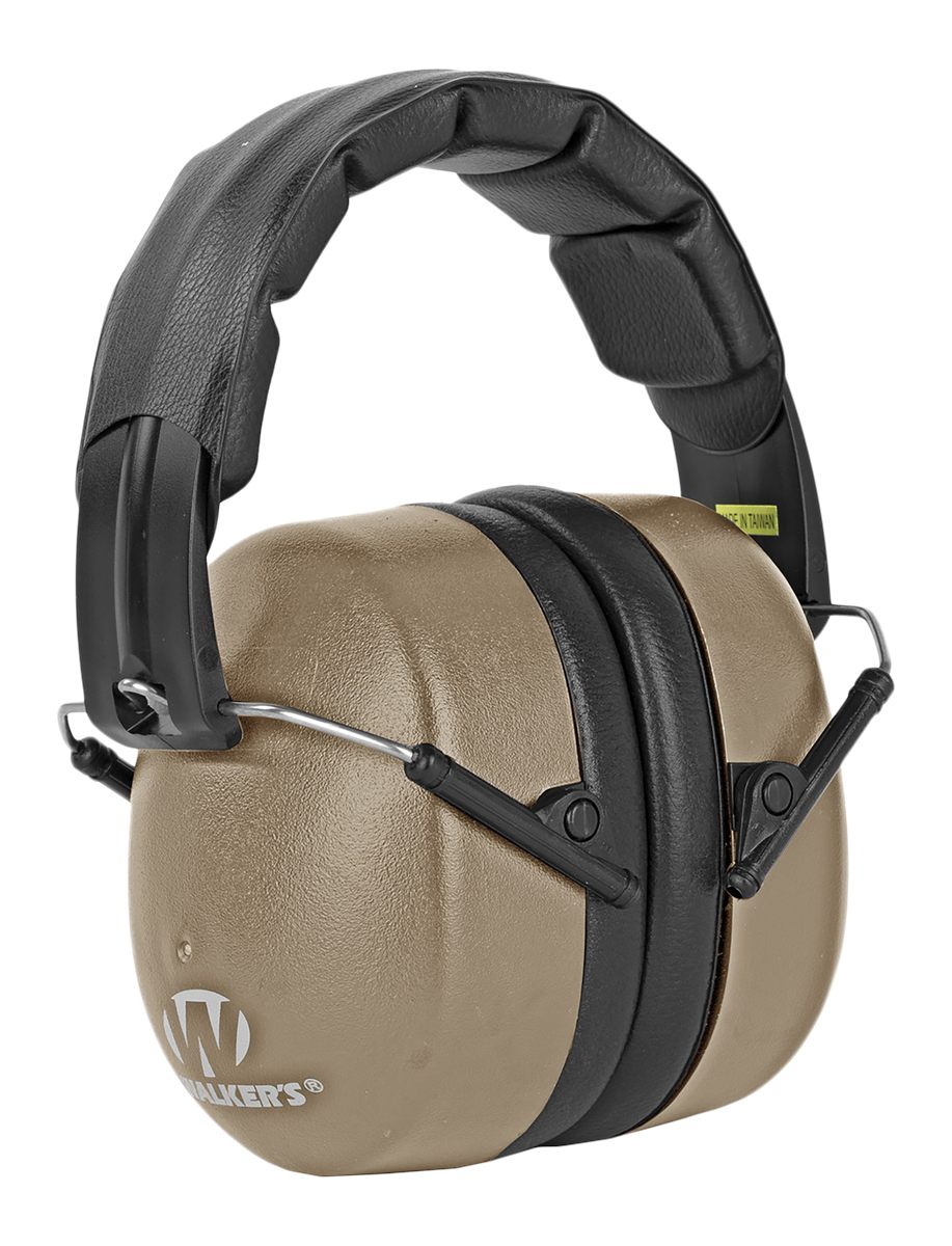 Walker's EXT Range Shooting Folding Muff - Compact 30dB NRR Noise-Blocking