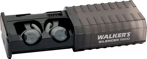 GSM Outdoors Walker's GWP-SLCRRC2 Silencer 2.0 Polymer 26 dB In The Ear Gra view 2