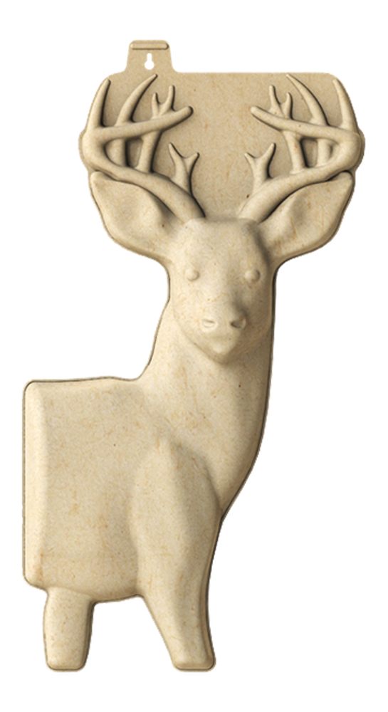 Birchwood Casey 3DTDTDEER Deer 31.25in x 17in x 4in Tan 3 Per Pack