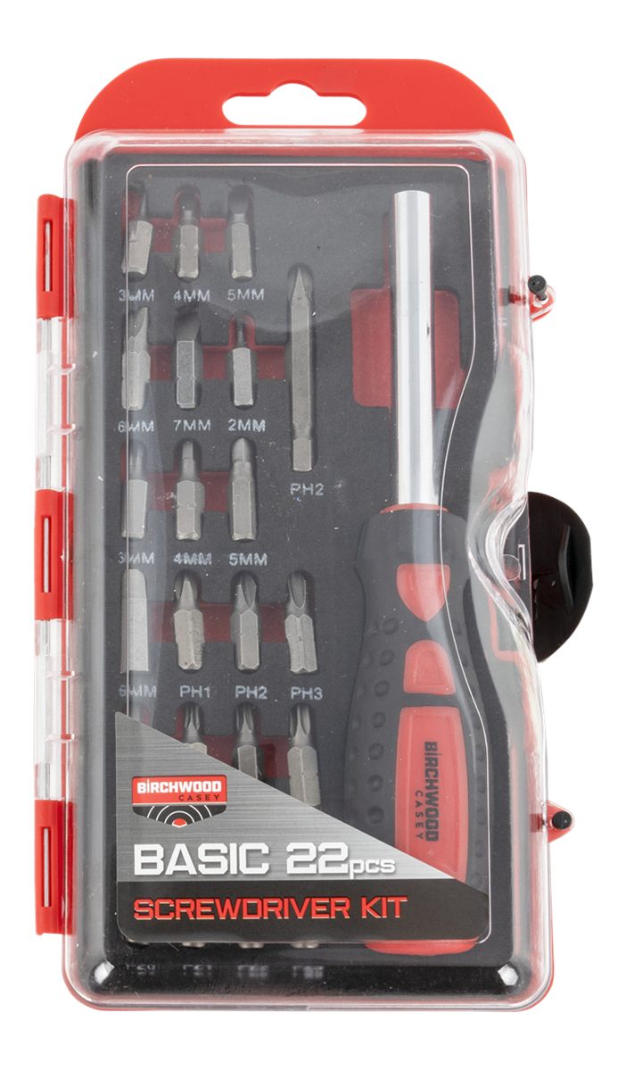 Birchwood Casey Basic Screwdriver Kit | Durable Versatile Gunsmithing Wrenc view 2