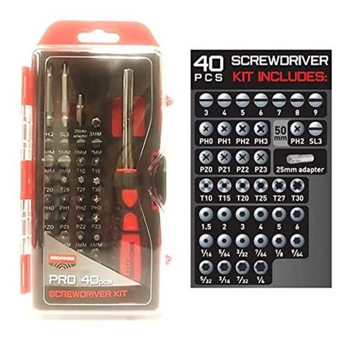 Birchwood Casey Pro Screwdriver Kit | Durable Versatile Gunsmithing Wrench view 2