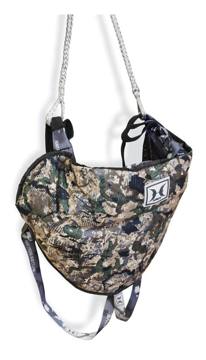 Hawk Helium Hammock Lightweight Packable Comfortable Camo Hunting Tree Sadd view 4