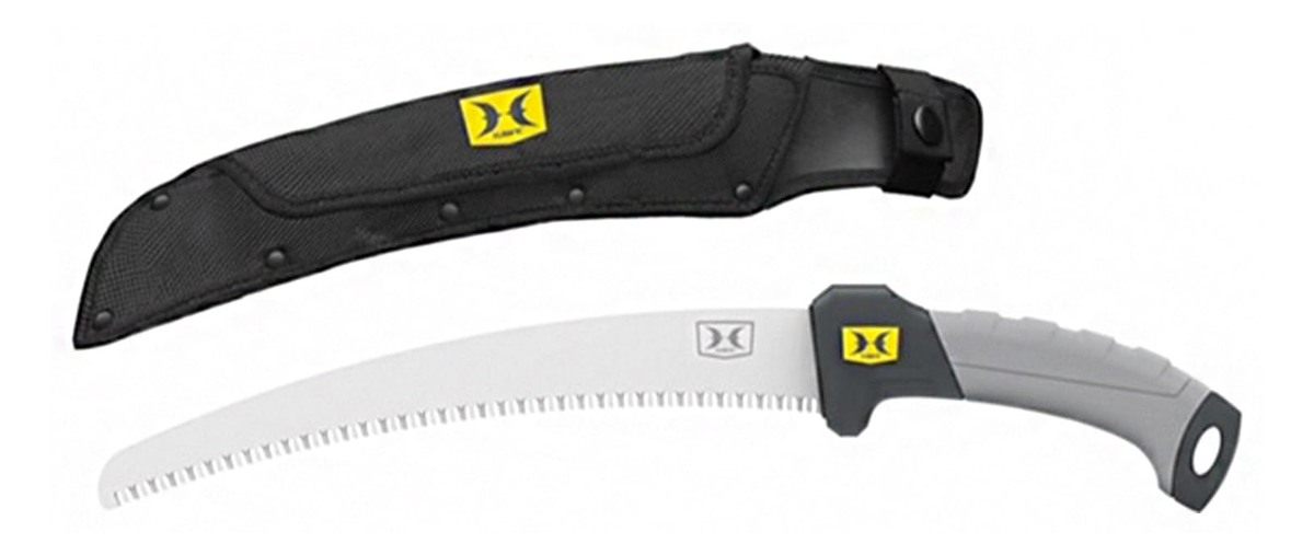Hawk Pruning Saw with 11in Replaceable Blade, Cushioned Grip Nylon Carry Sh view 2