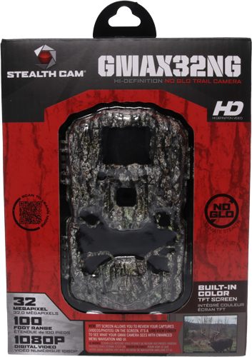 Stealth Cam GMAX32 NO GLO Vision 32MP Photo 1080P Video at 30FPS 42-940nm L view 2