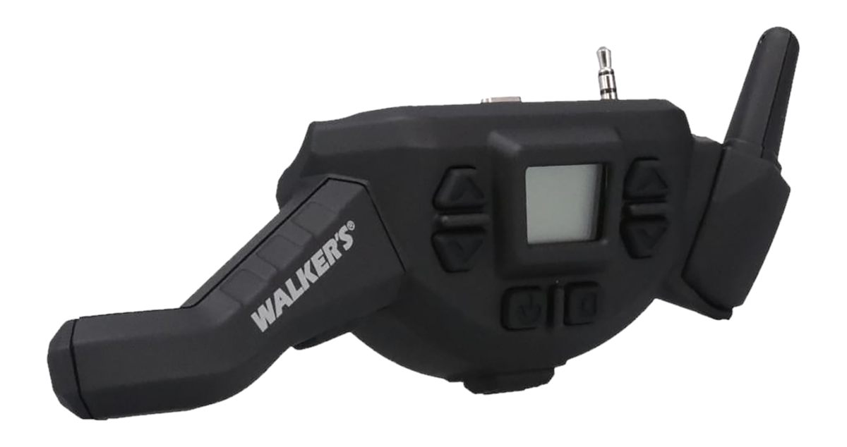 Walker's FireMax Muff Walkie Talkie FRS Frequency Adjustable Antenna LCD Sc