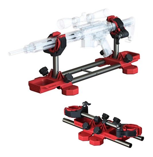 Birchwood Casey SLGV Securelock Gun Vise Steel Black/Red Adjustable view 2