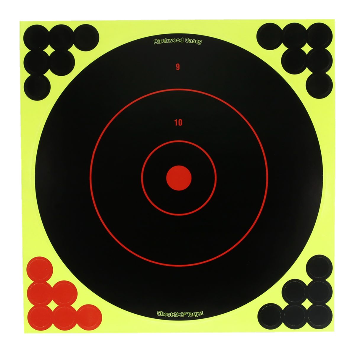 Birchwood Casey Shoot-N-C Bullseye Dispenser Targets | Always Flat Adhesive