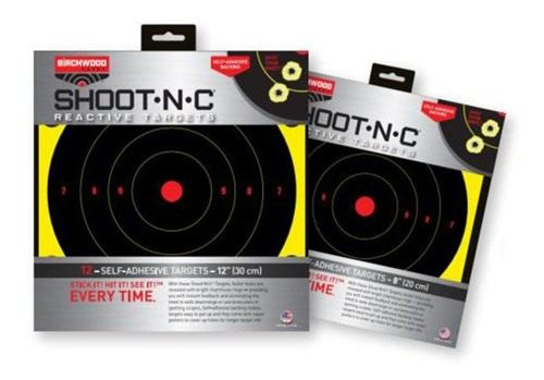 Birchwood Casey Shoot-N-C Bullseye Dispenser Targets | Always Flat Adhesive view 2
