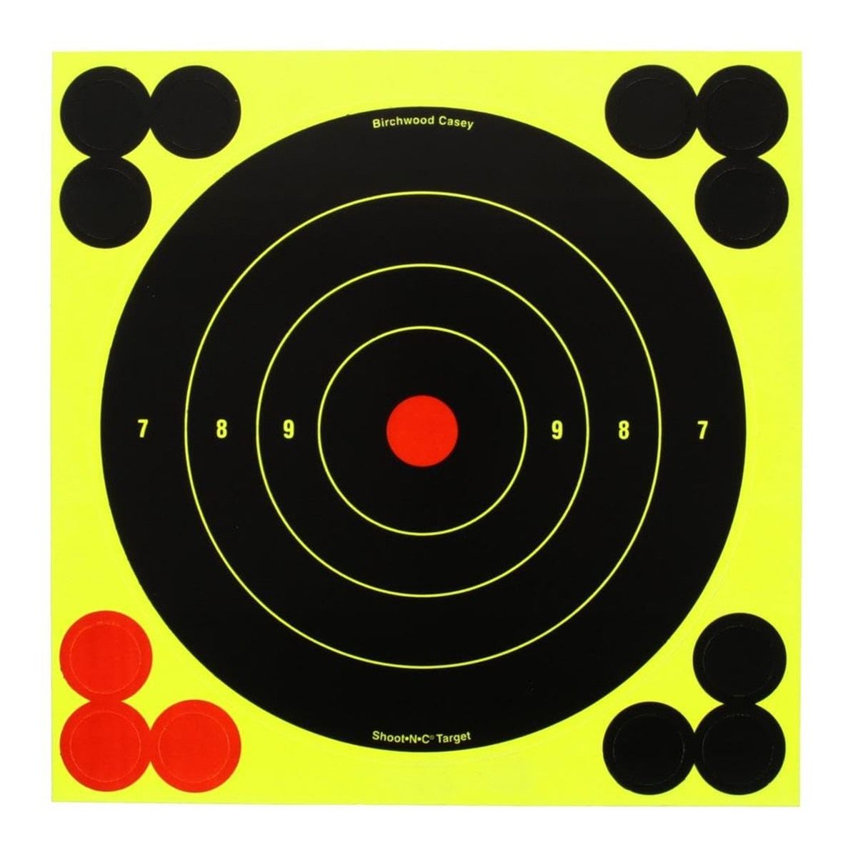 Birchwood Casey Shoot-N-C Bullseye Dispenser Targets | Always Flat Adhesive view 2