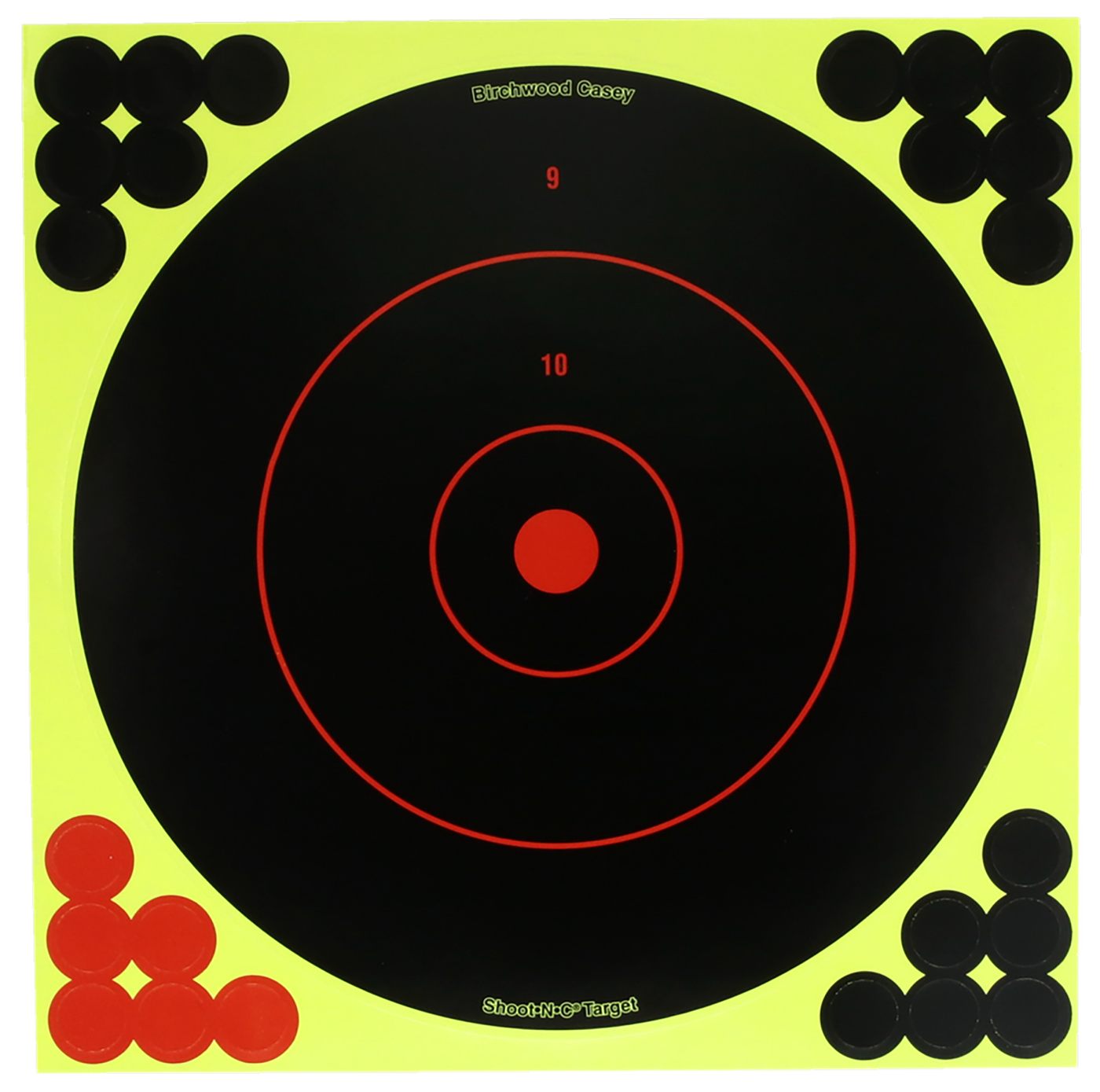 Birchwood Casey Shoot-N-C Bullseye Dispenser Targets | Always Flat Adhesive