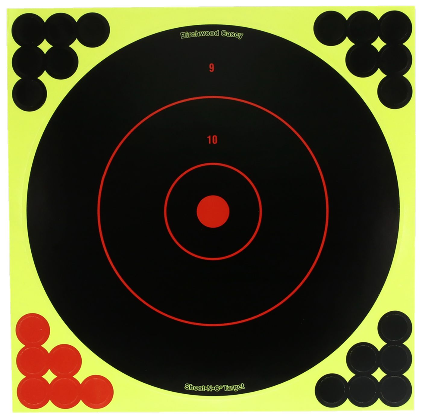 Birchwood Casey Shoot-N-C Bullseye Dispenser Targets | Always Flat Adhesive