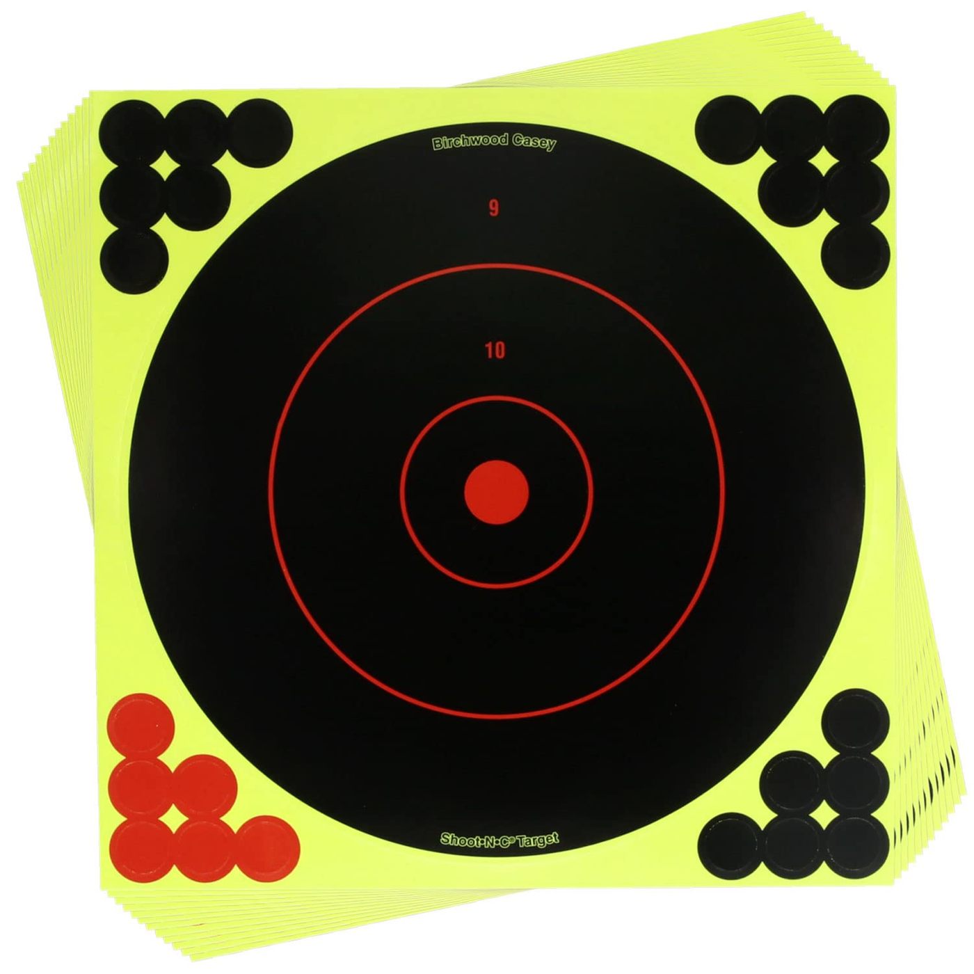 Birchwood Casey Shoot-N-C Bullseye Dispenser Targets | Always Flat Adhesive view 2