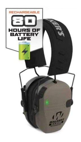 Walker's Razor Rechargeable MUFF - FDE view 3