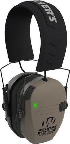 Walker's Razor Rechargeable MUFF - FDE view 4