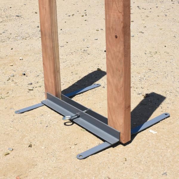 Birchwood Casey 20in Steel Folding Target Stand for Shooting - Durable Vers view 2
