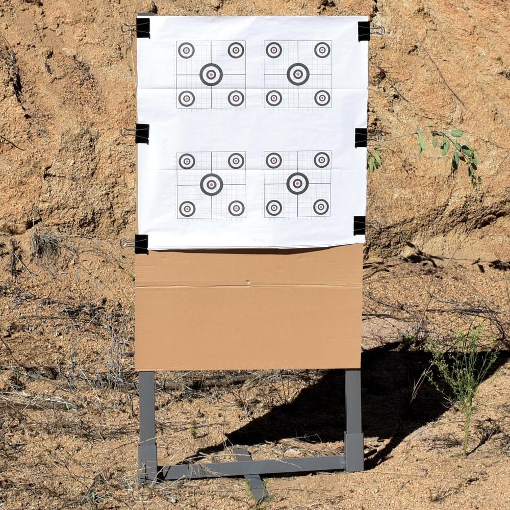 Birchwood Casey GPS Gray Metal Target Stand 24in with Kit
