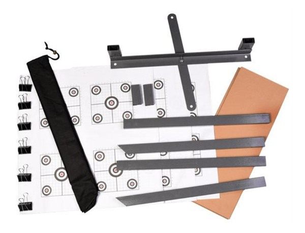 Birchwood Casey GPS Gray Metal Target Stand 24in with Kit view 2