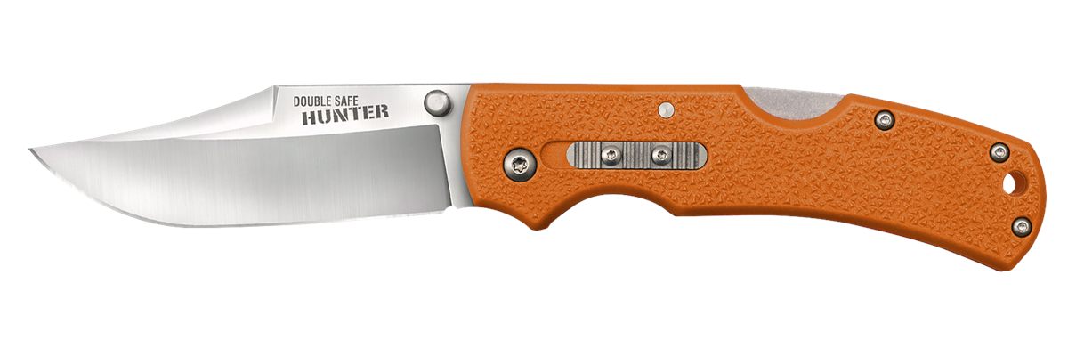 Cold Steel Double Safe Hunter (Orange) / 8-3/8in Overall / 3.5in Blade / 3M