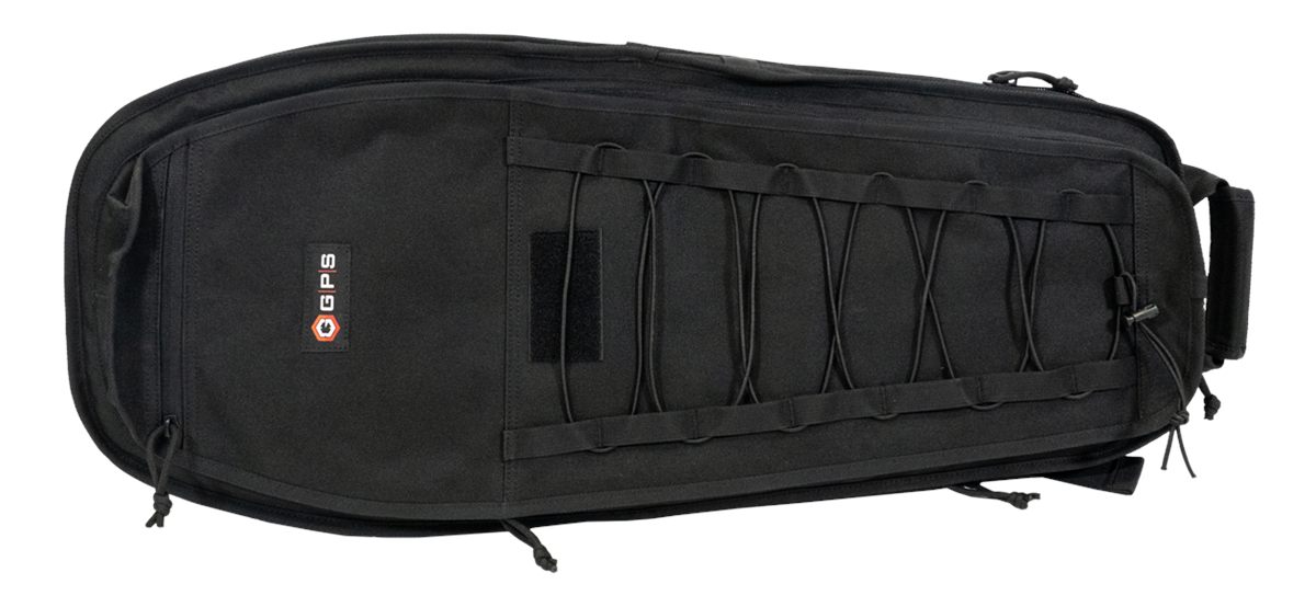 GPS Bags SRC30 Single Covert 30in Black 600D Polyester 1 Rifle